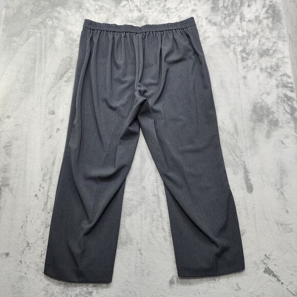 Catherines Pants Womens 1XWP 18/20WP PETITE Gray Refined Pull On Stretch Pockets - Picture 2 of 11